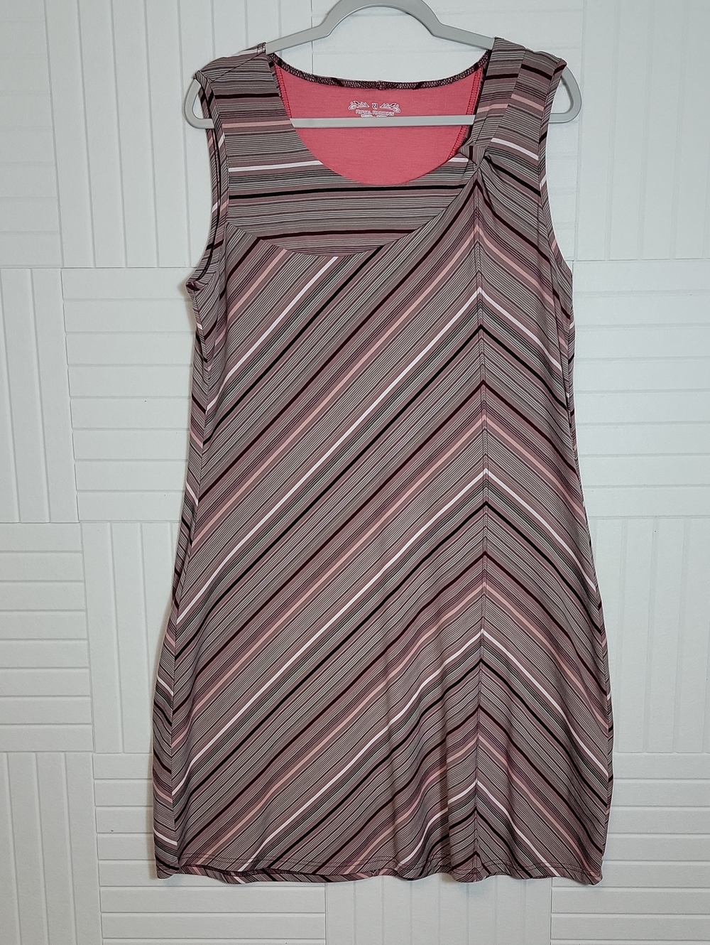 Royal Robbins Striped Sleeveless Dress Size XL